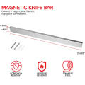 Magnetic Knife Holder Strip Block Rack Multipurpose Kitchen Utensiltool Holder Stainless Steel Spoon Fork Knife Organizer